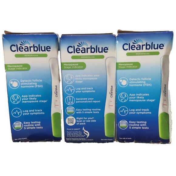 Clearblue Menopause Detection Stage Indicator - 3count New in Box/Sealed - Picture 14 of 14